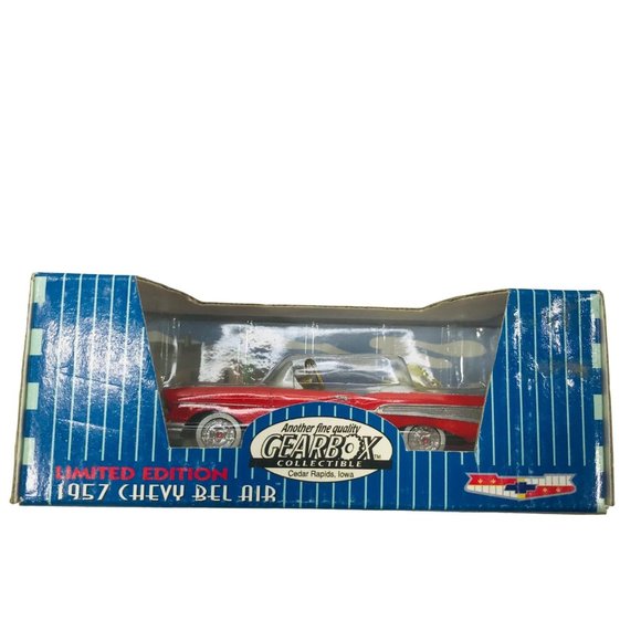 Gearbox 1997 Vintage 1957 Chevy Bel Air Convertible Serial #05365 Pedal Car New - Picture 2 of 10